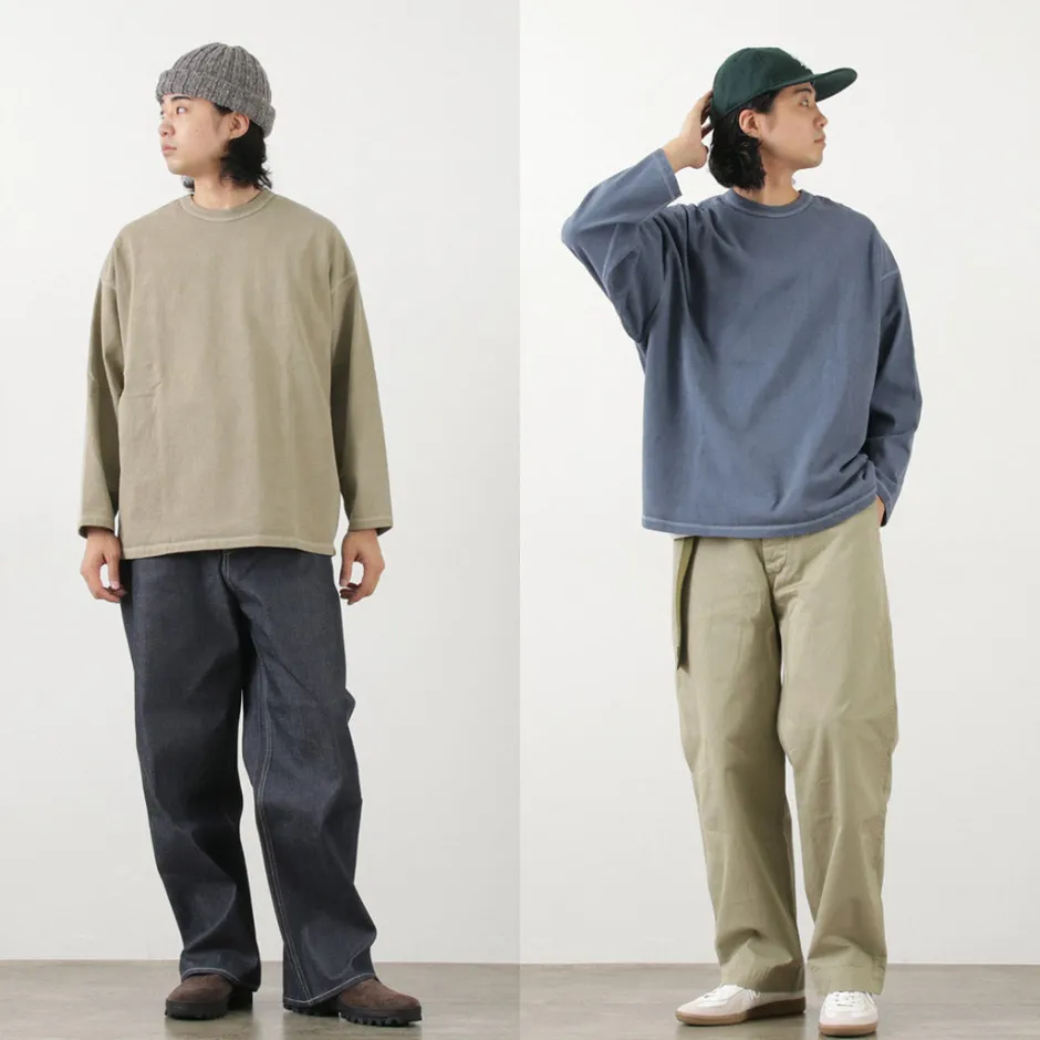 T-Shirts^MOC T / Plating Jersey Crew Neck Long Sleeve Big Tee