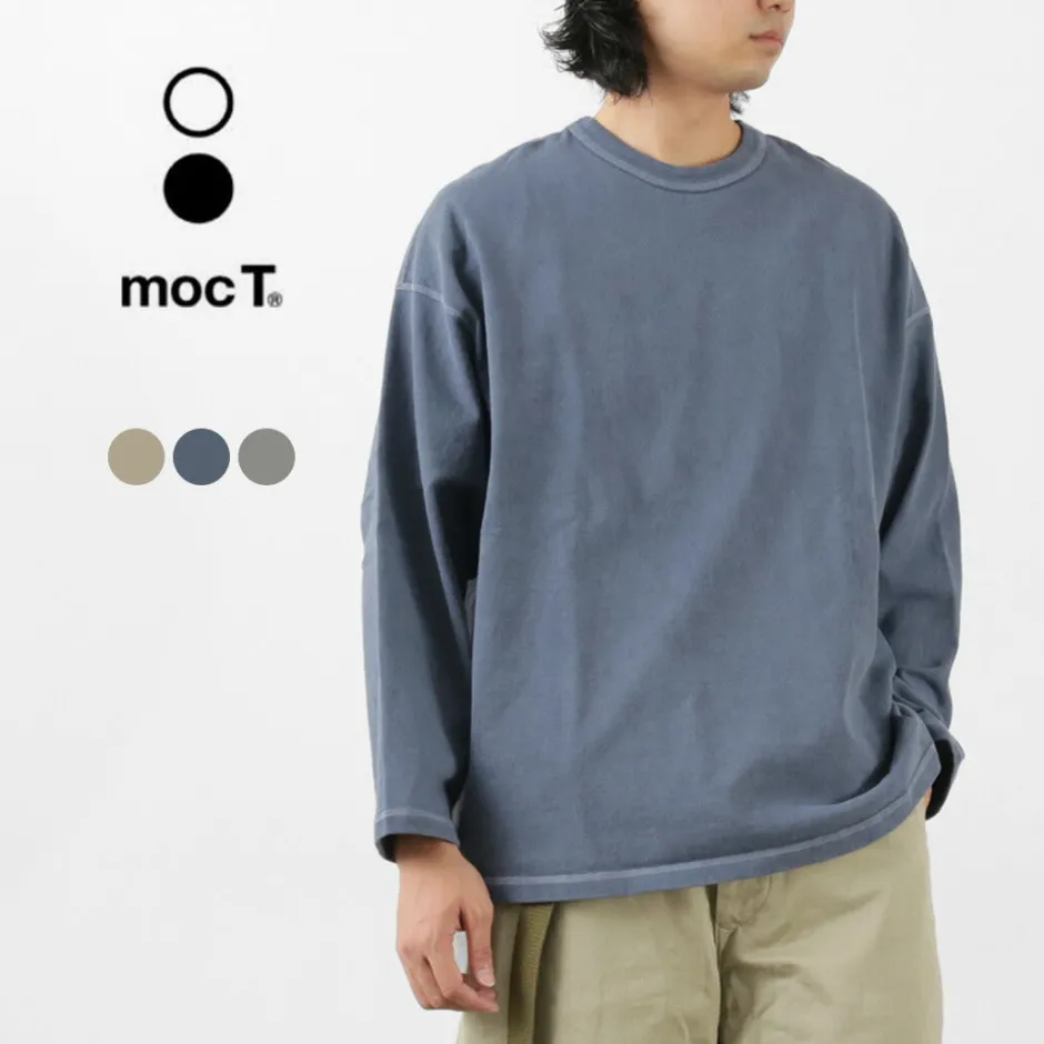 T-Shirts^MOC T / Plating Jersey Crew Neck Long Sleeve Big Tee