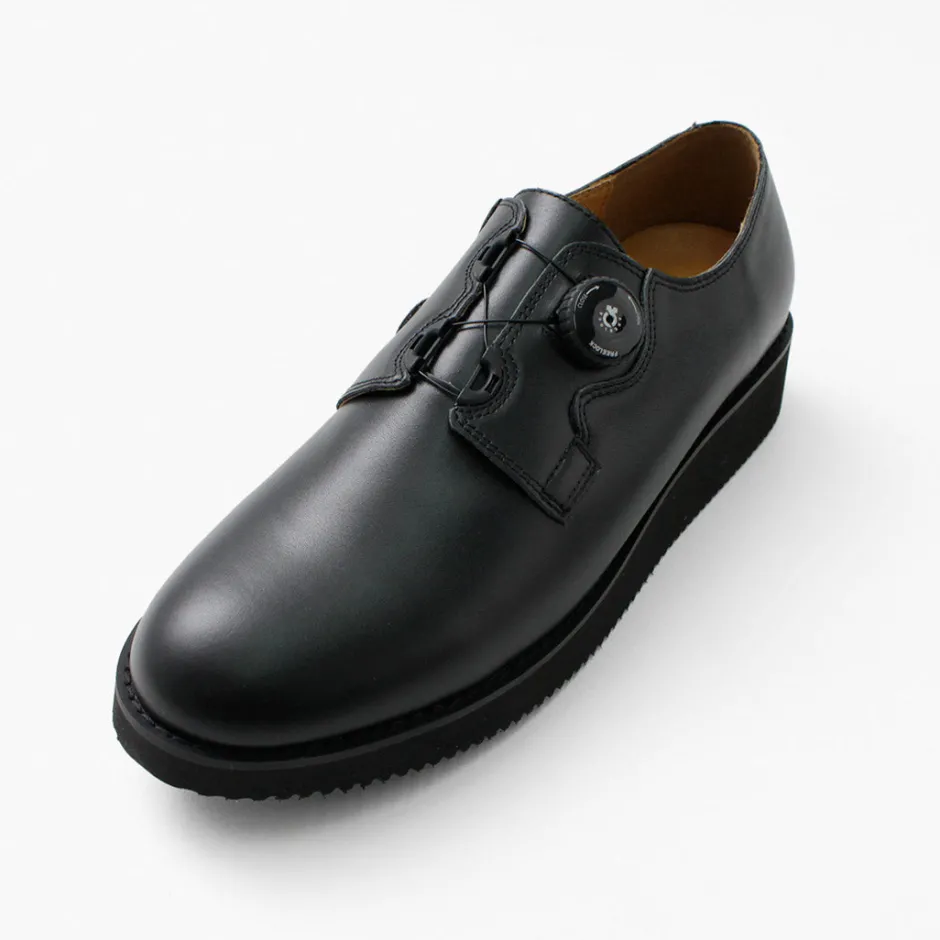 Leather Shoes & Boots^MOLLE SHOES / Postman Leather Shoes black