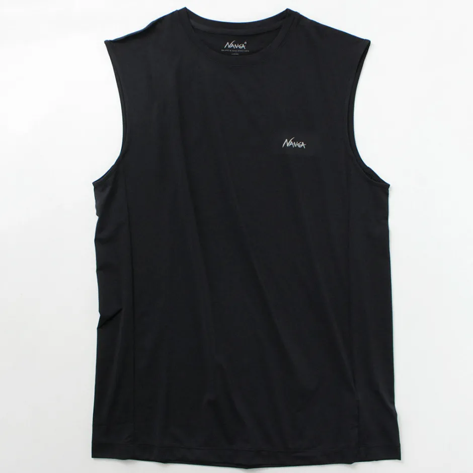 T-Shirts^NANGA / Dry base layer no sleeve tee