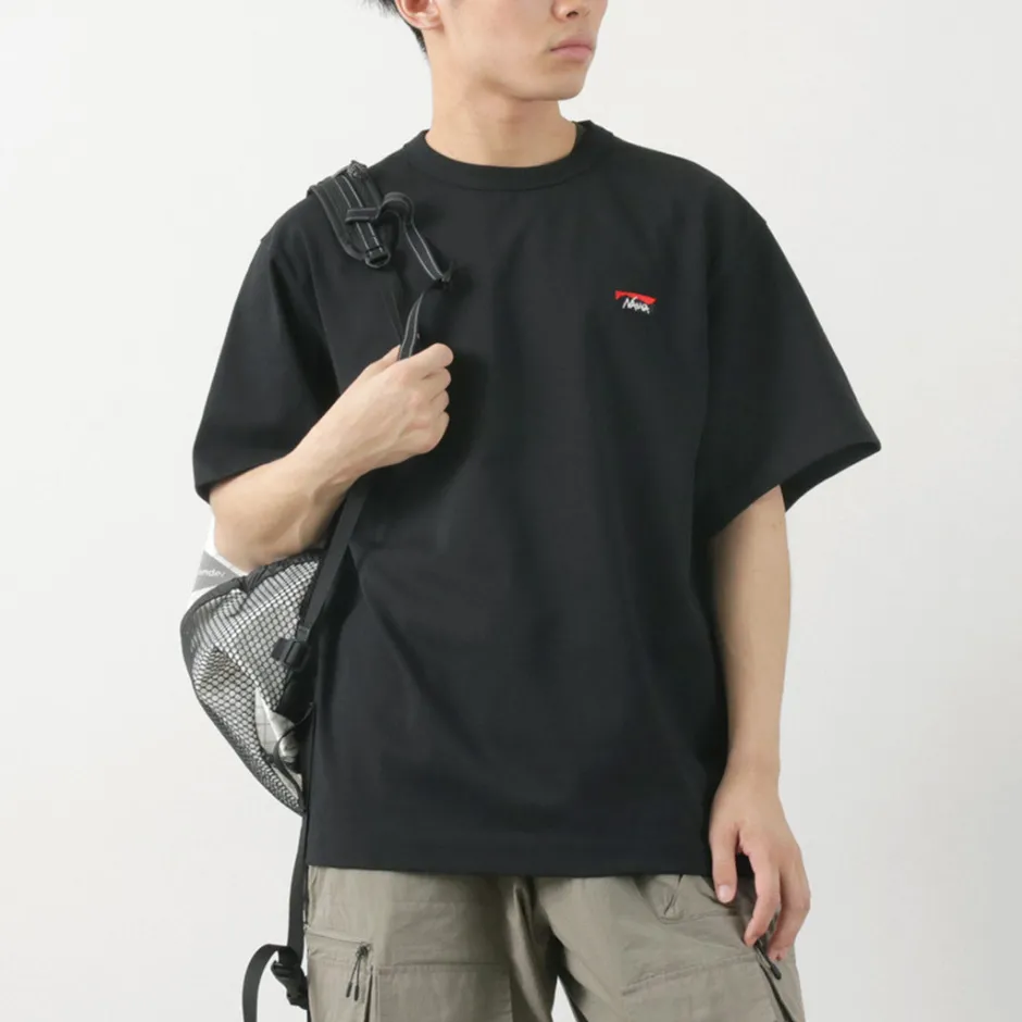 T-Shirts^NANGA / Eco Hybrid Box Logo Embroidery T-Shirt