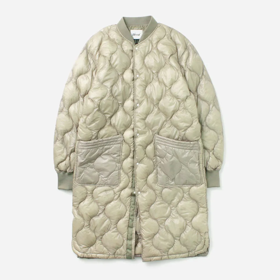 Coats^NANGA / Onion quilt down half coat