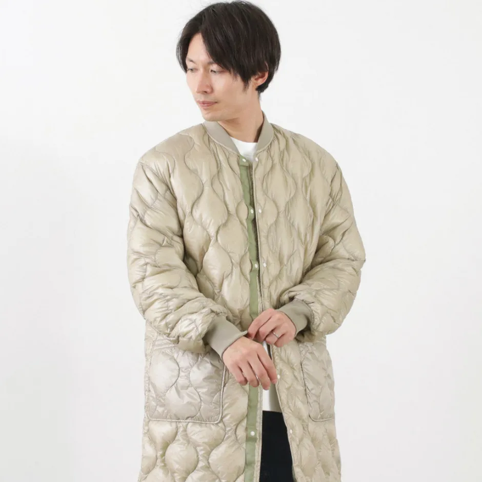 Coats^NANGA / Onion quilt down half coat