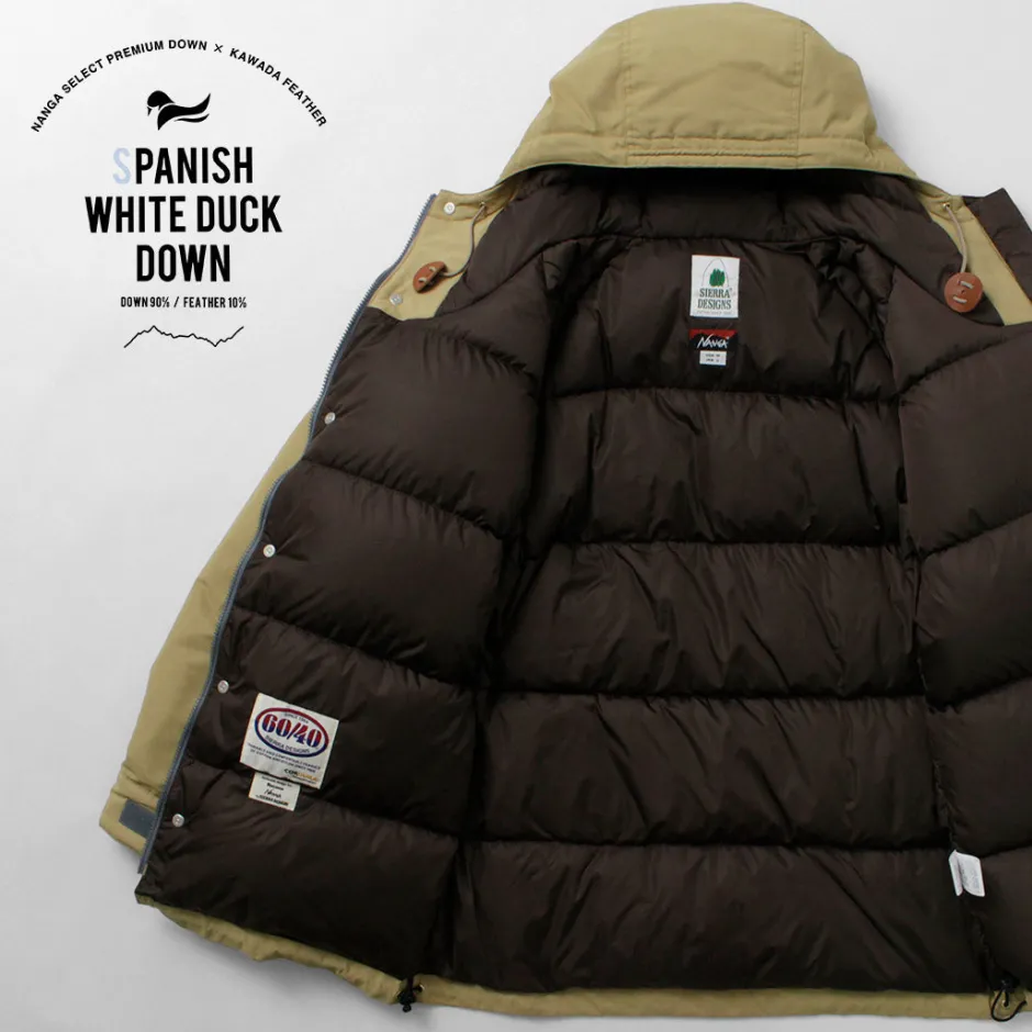 Down Wear^NANGA / SIERRA DESIGNS Cordura 60/40 770FP Down Mountain Parka