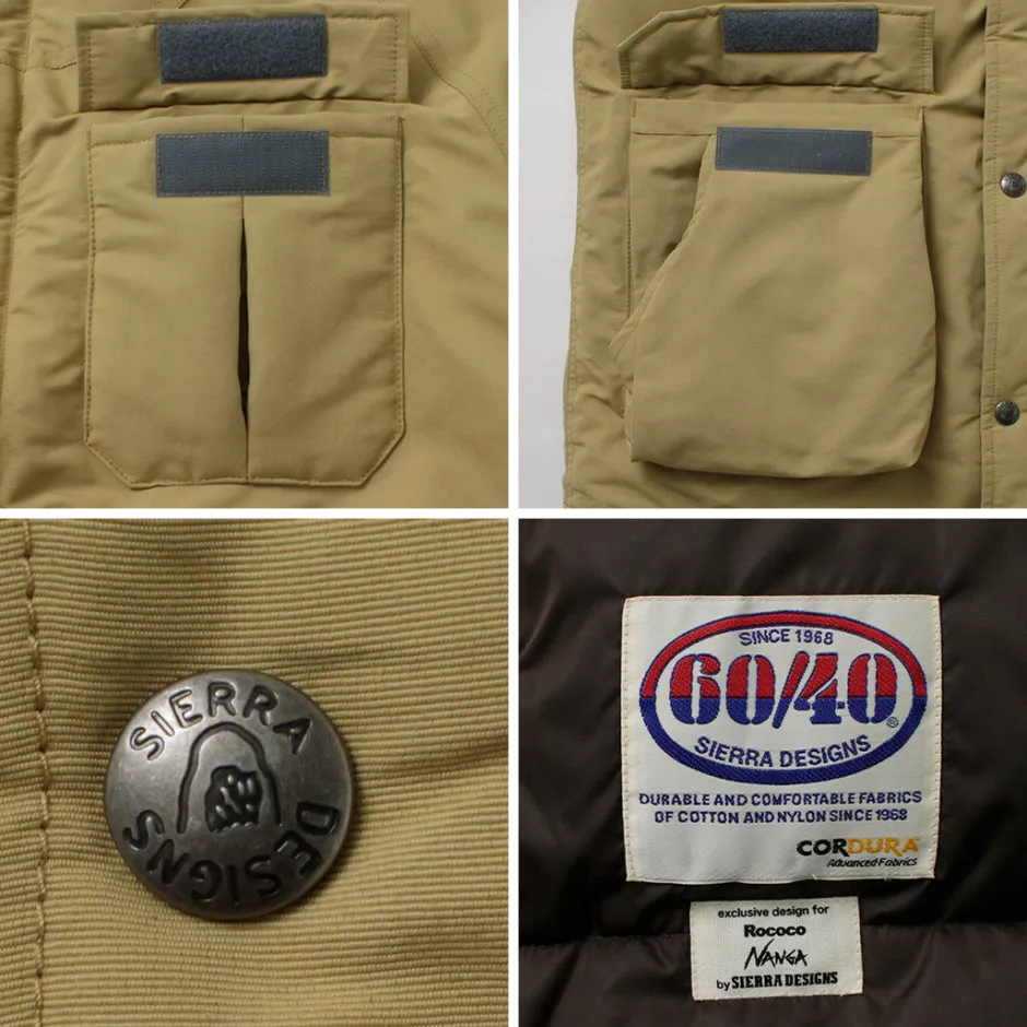 Down Wear^NANGA / SIERRA DESIGNS Cordura 60/40 770FP Down Mountain Parka