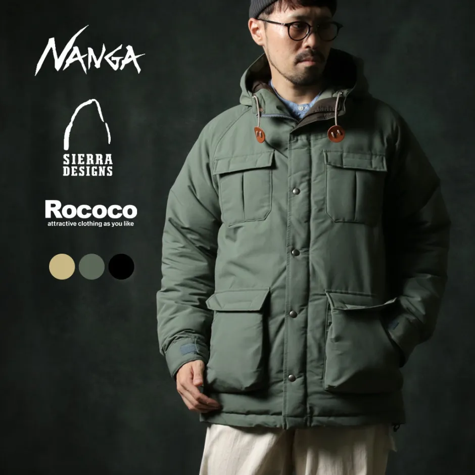 Down Wear^NANGA / SIERRA DESIGNS Cordura 60/40 770FP Down Mountain Parka