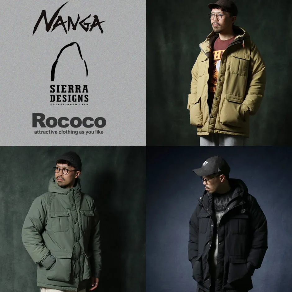 Down Wear^NANGA / SIERRA DESIGNS Cordura 60/40 770FP Down Mountain Parka
