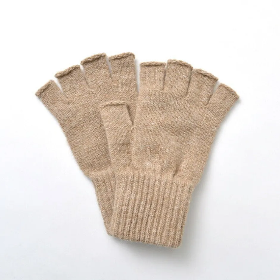 Gloves^NEAFP / Alpaca fingerless knitted glove