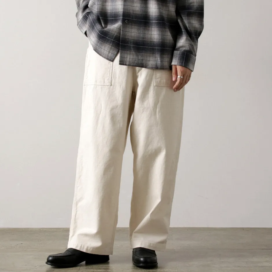 Work Pants & Chinos^ORDINARY FITS / James Fatigue Back Satin