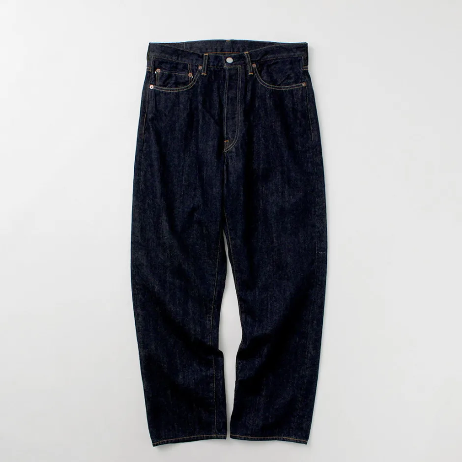 Jeans^ORDINARY FITS / Loose denim One-wash indigo