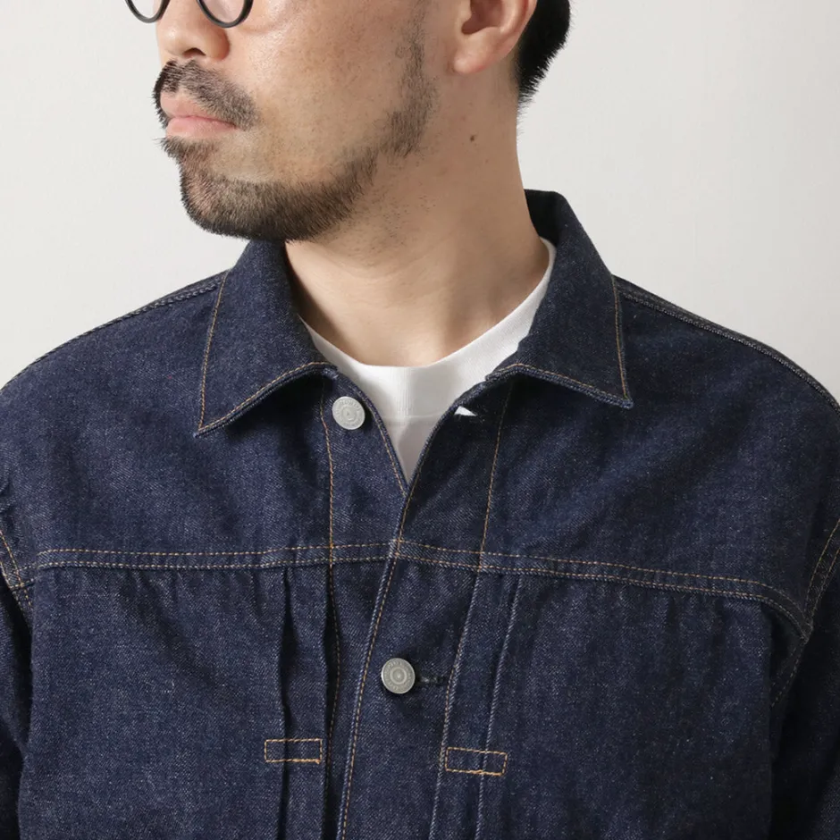 Jackets^ORDINARY FITS / 2nd Type Denim Jacket One-washed indigo