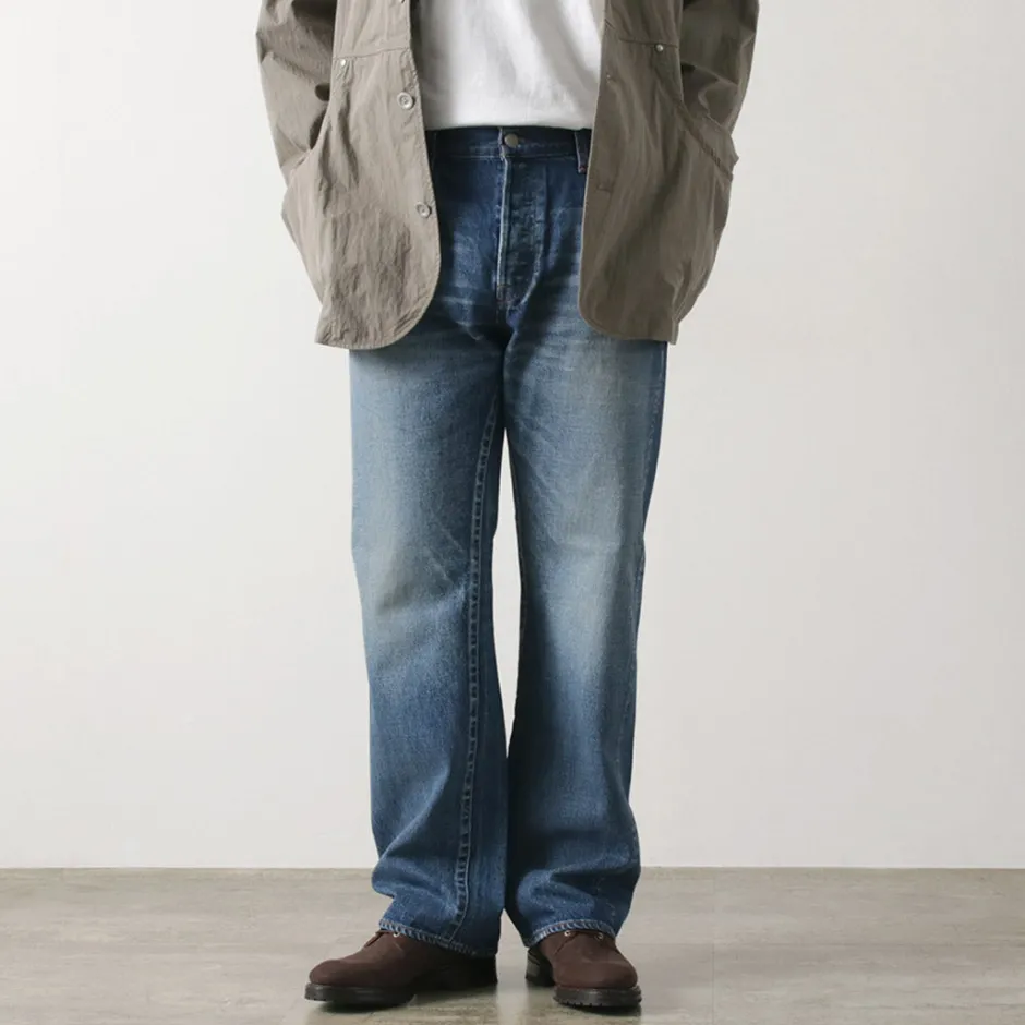 Jeans^ORDINARY FITS / Standard Denim Used indigo