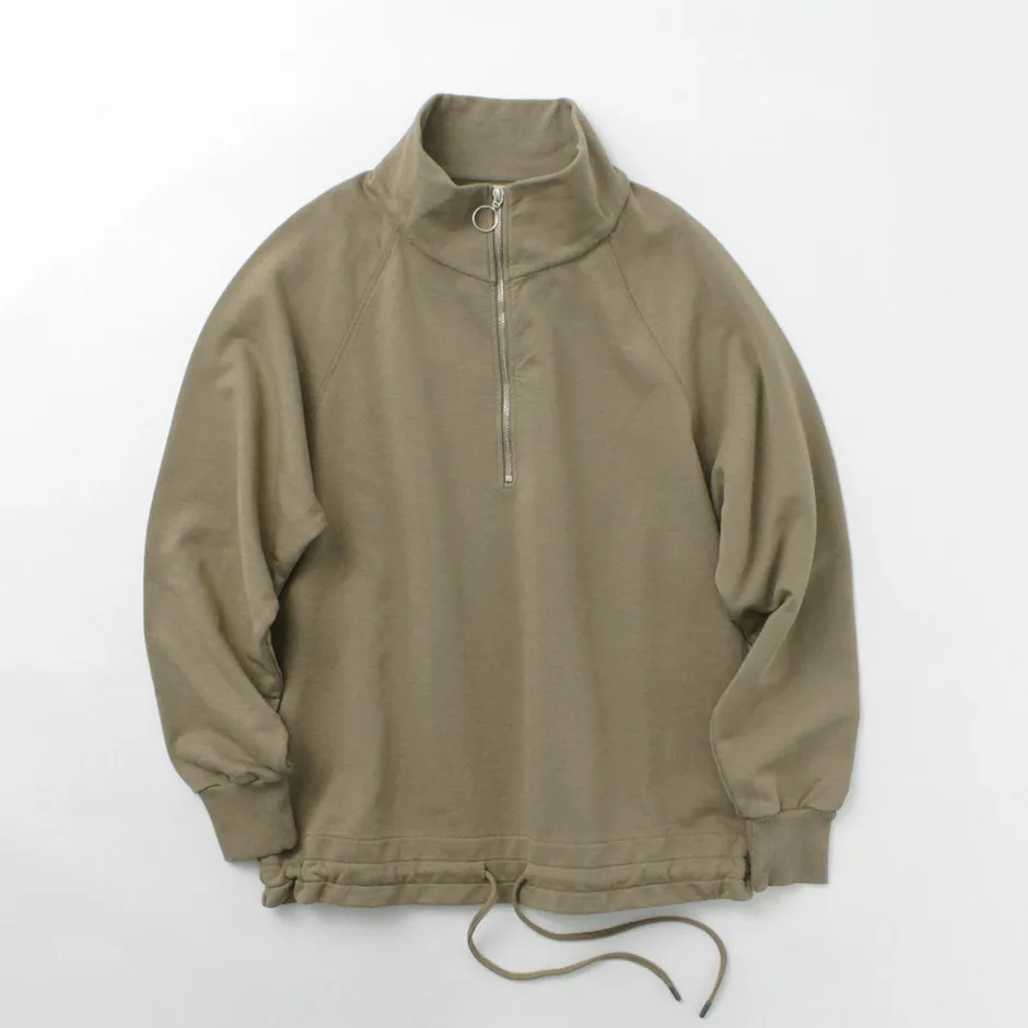 Sweatshirts^PARAGES / Battle Half Zip Sweatshirt