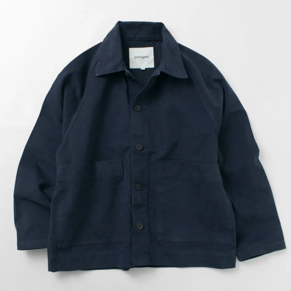 Jackets^PARAGES / Coach Twill Overshirt Jacket