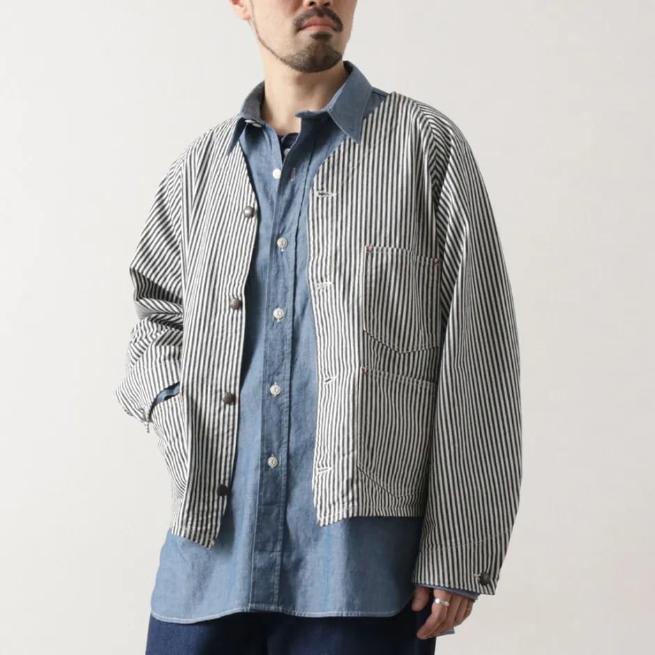 Jackets^PAYDAY / 50s Model Hickory Engineer Jacket navy