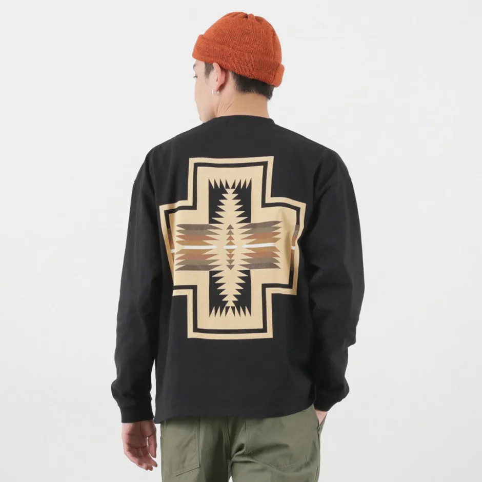 T-Shirts^PENDLETON / Back Print Long Sleeve T-Shirt