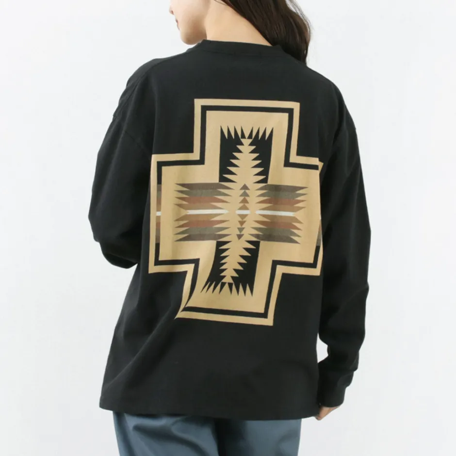 T-Shirts^PENDLETON / Back Print Long Sleeve T-Shirt