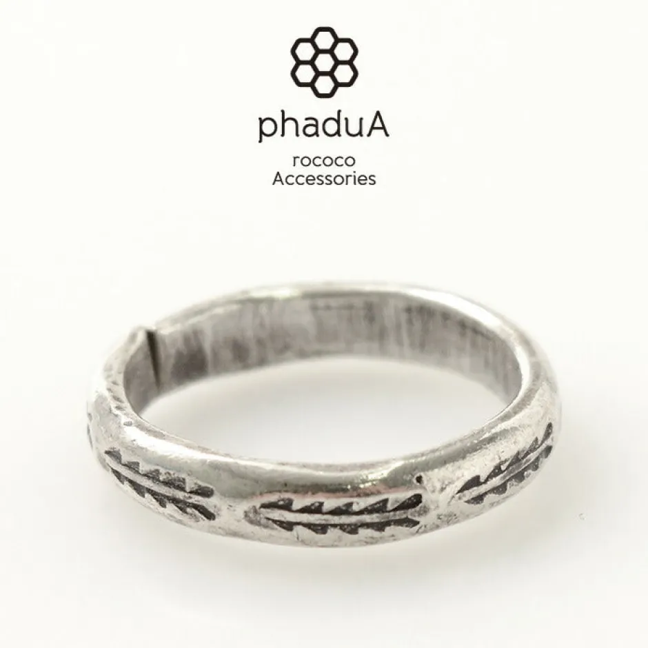 Anklets^PHADUA / Karen Ring / Long Leaf silver