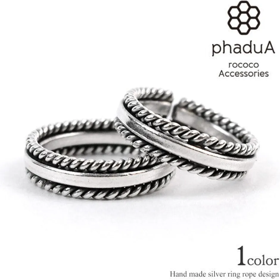 Anklets^PHADUA / Karen Ring Rope Design silver