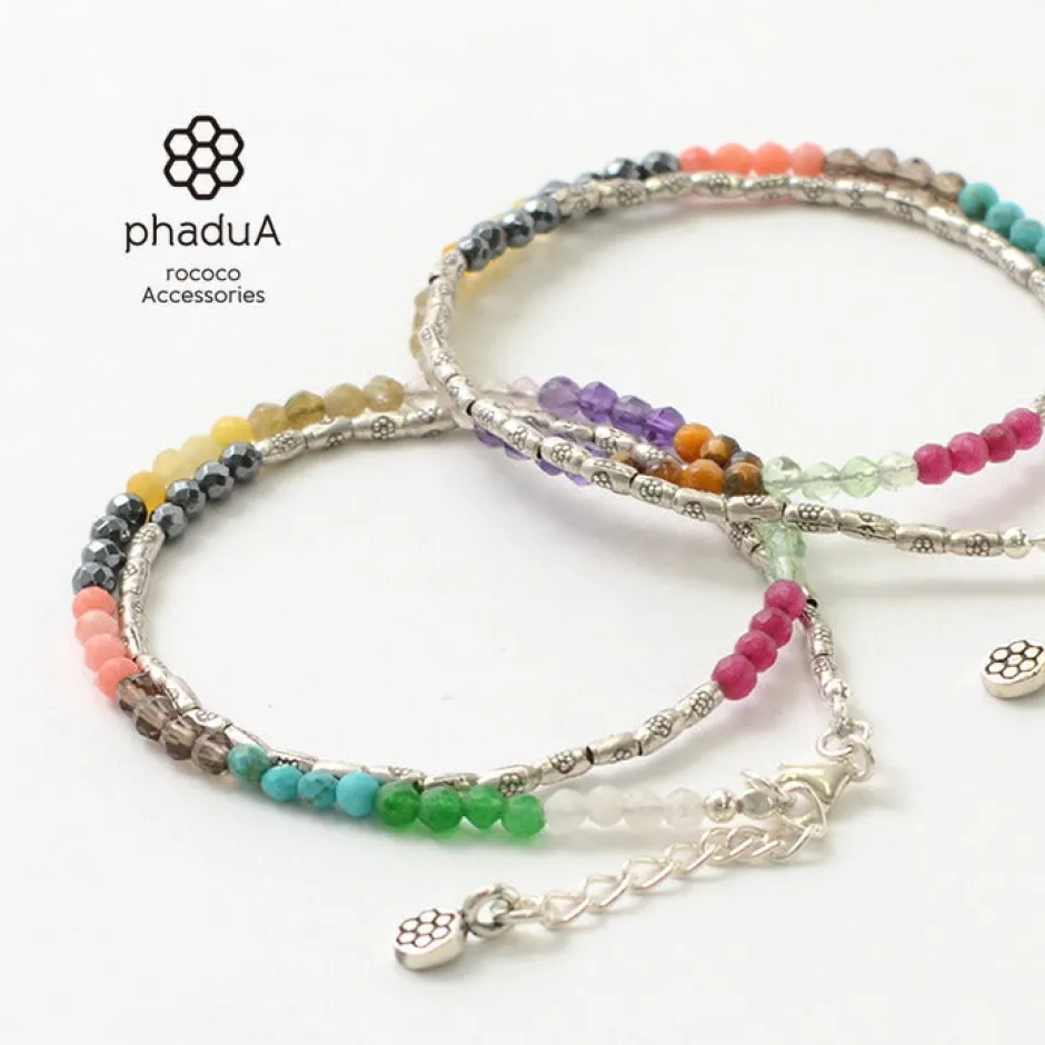 Anklets^PHADUA / Multi Stone Wrap Bracelet multi-stone