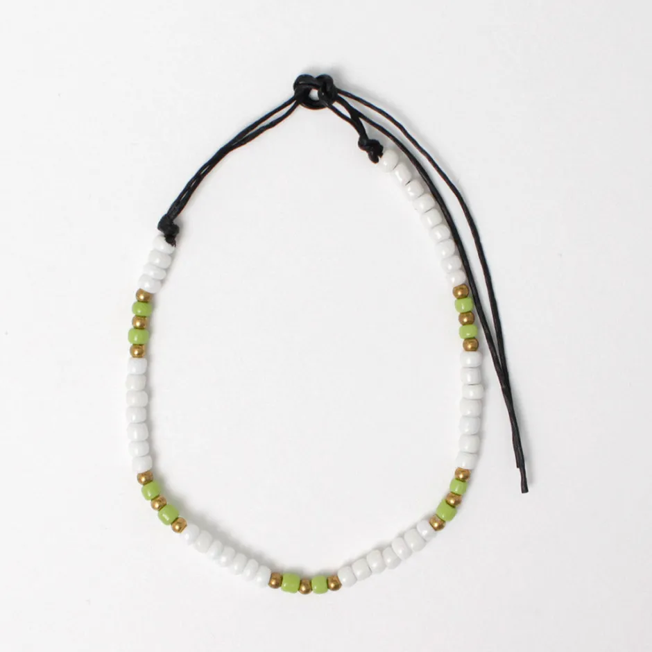Anklets^phaduA / Multicolor Glass Bead Bracelet