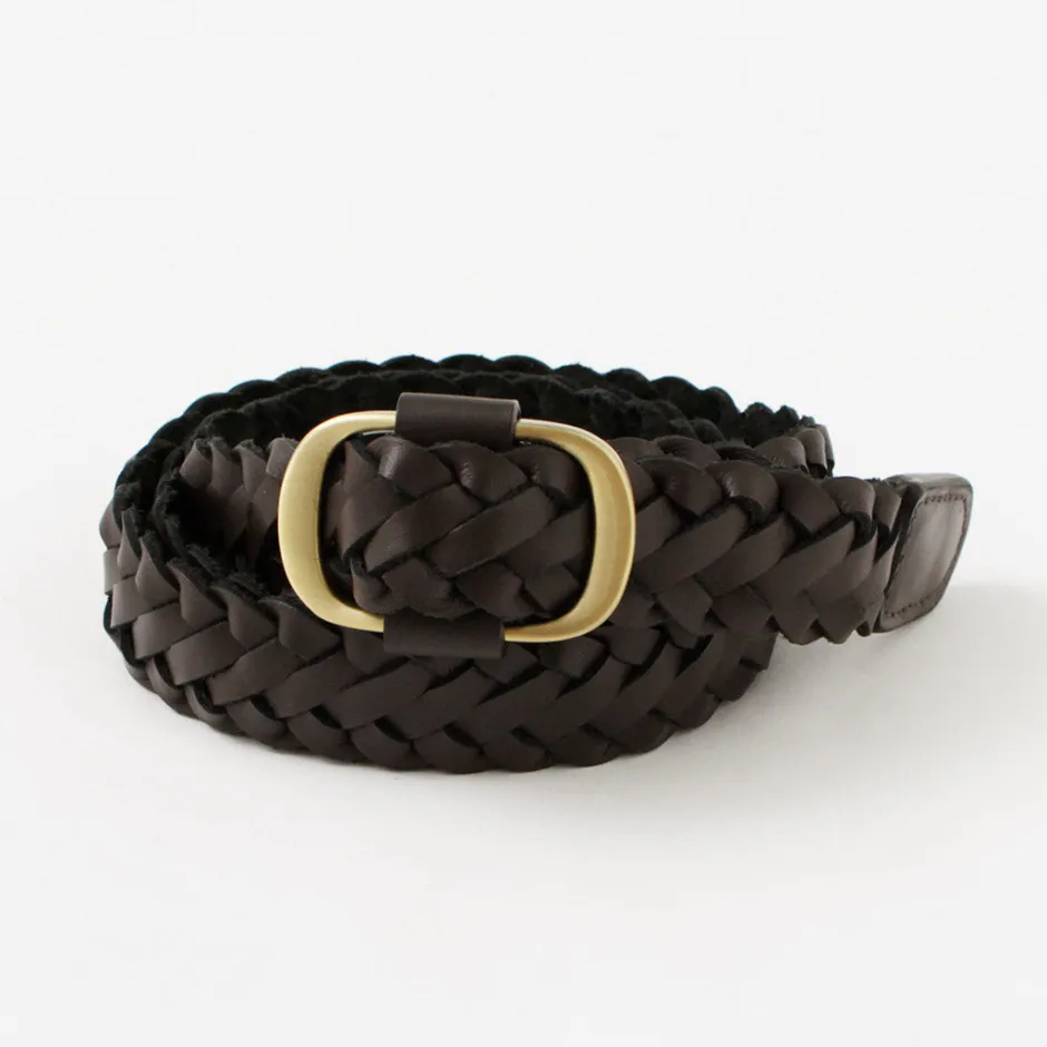 Belts^PHADUA / Sizeless Braid Leather Belt