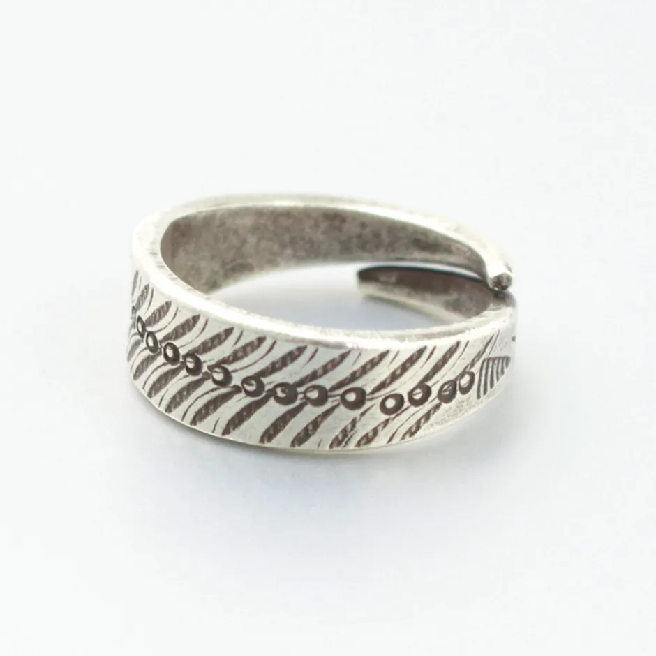 Ring^phaduA / Wide ring silver