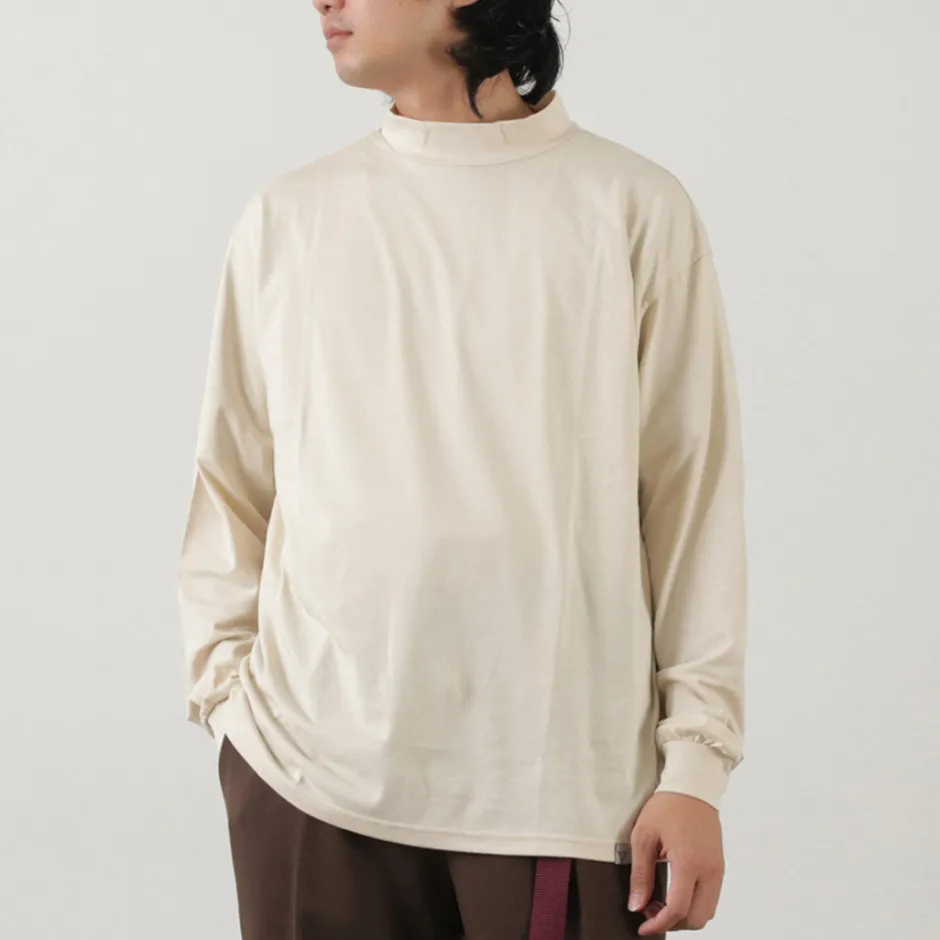 T-Shirts^RAG / 37.5 Technology Comfortable Mock Neck T-Shirt