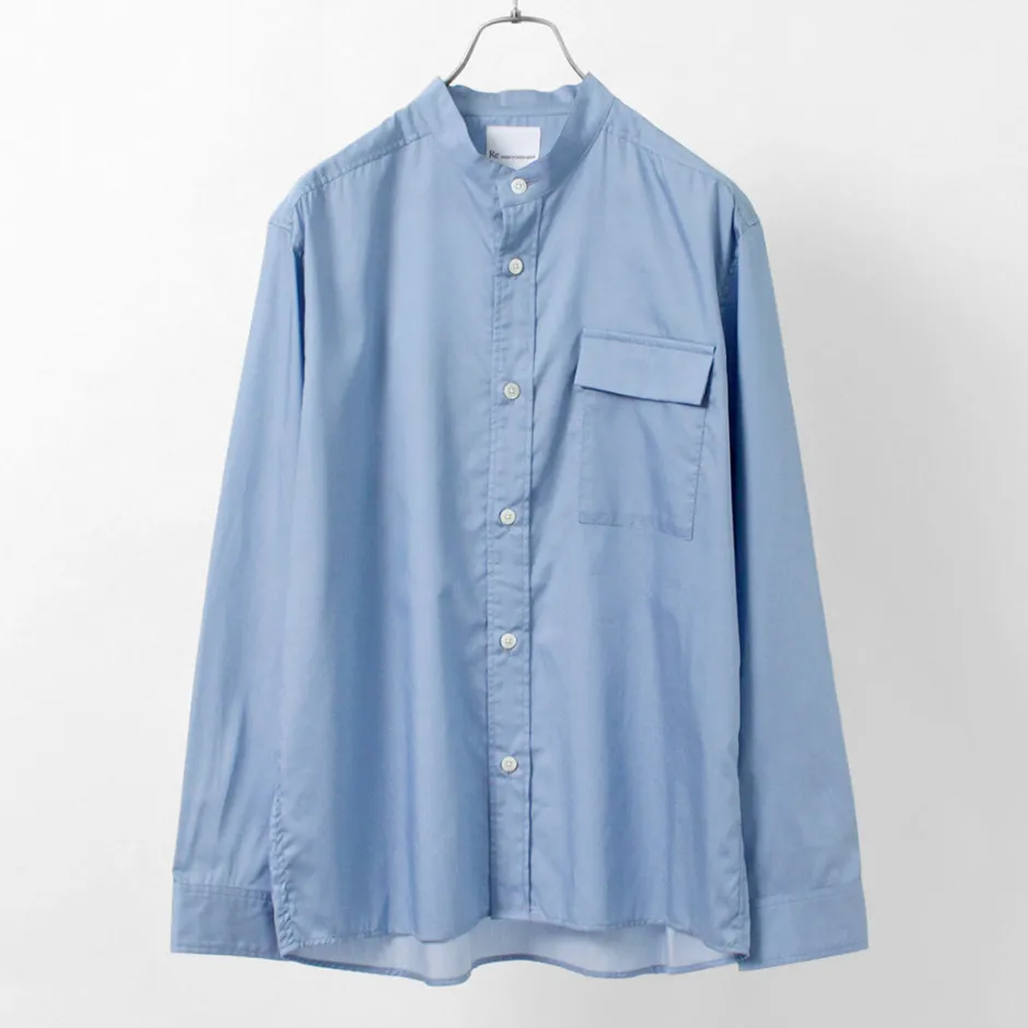 Shirts^RE MADE IN TOKYO JAPAN / 200 twin yarn chambray twill CPO shirt