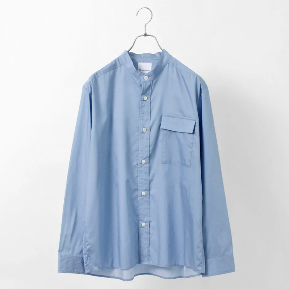 Shirts^RE MADE IN TOKYO JAPAN / 200 twin yarn chambray twill CPO shirt