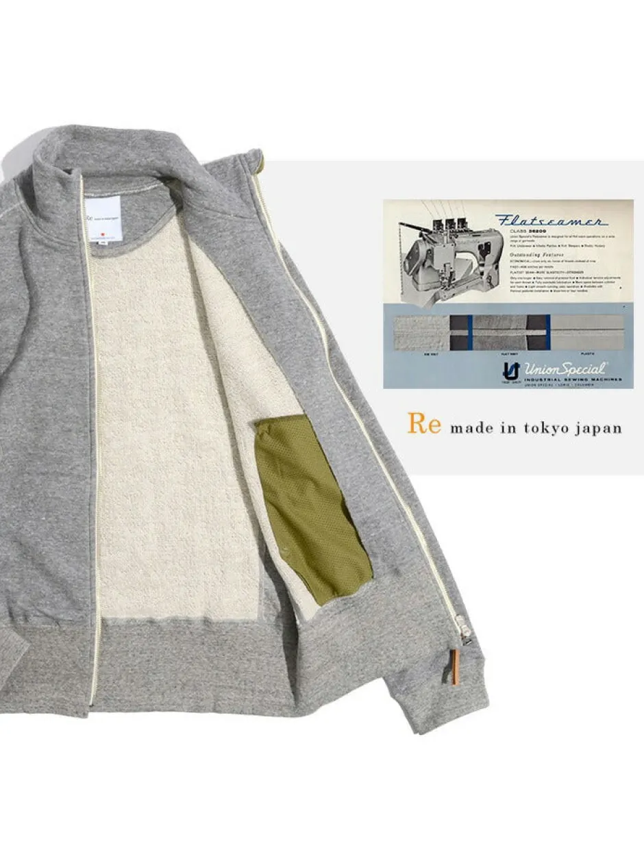 Sweatshirts^RE MADE IN TOKYO JAPAN / Classic sweatshirt stand-up collar blouson