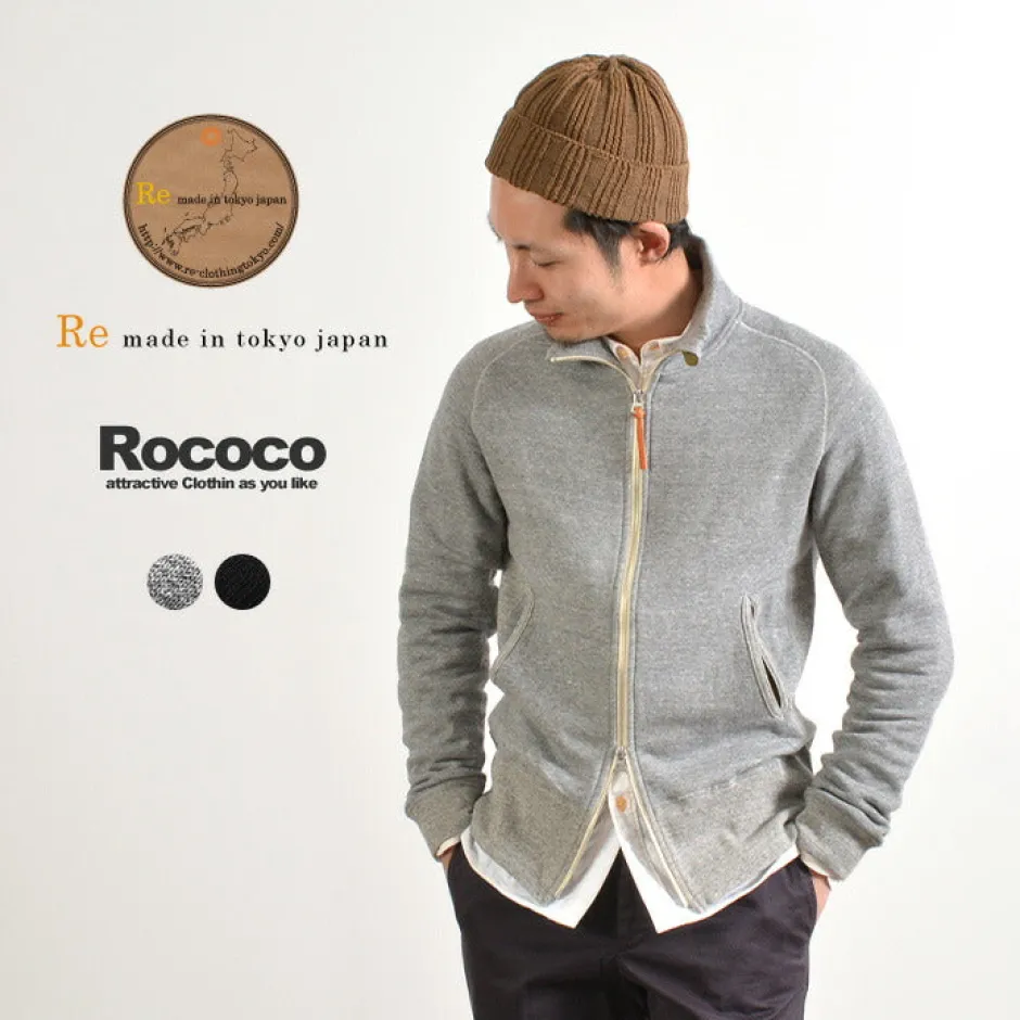 Sweatshirts^RE MADE IN TOKYO JAPAN / Classic sweatshirt stand-up collar blouson
