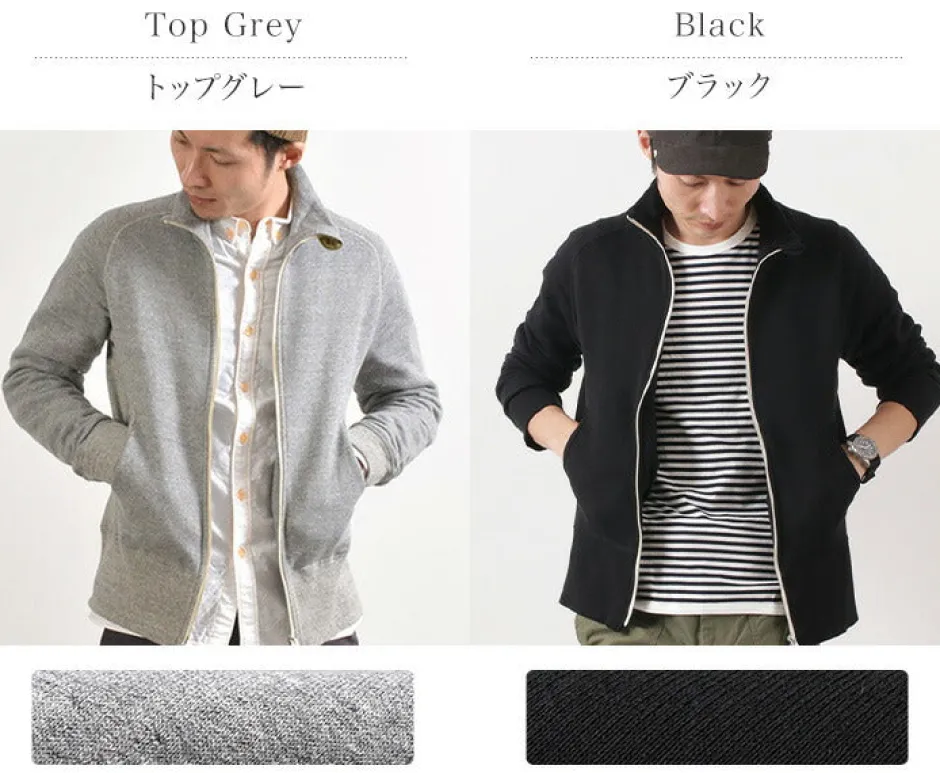 Sweatshirts^RE MADE IN TOKYO JAPAN / Classic sweatshirt stand-up collar blouson