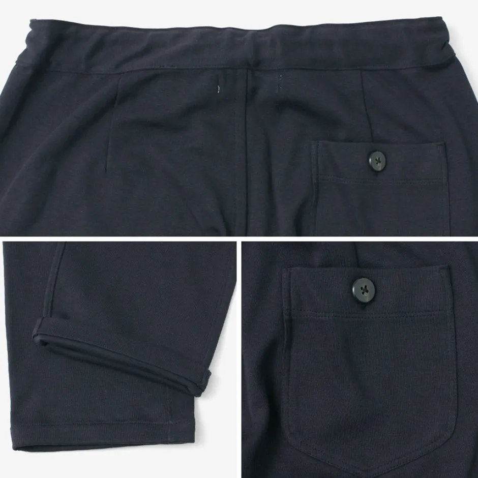 Trousers^RE MADE IN TOKYO JAPAN / Cotton Jersey Relaxing Pants Easy Pants