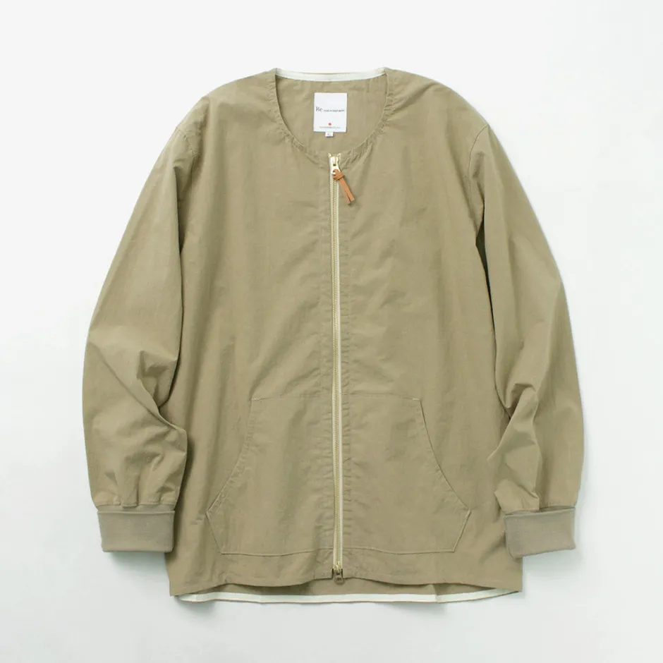 Jackets^RE MADE IN TOKYO JAPAN / Cotton Nylon Crew Cardigan