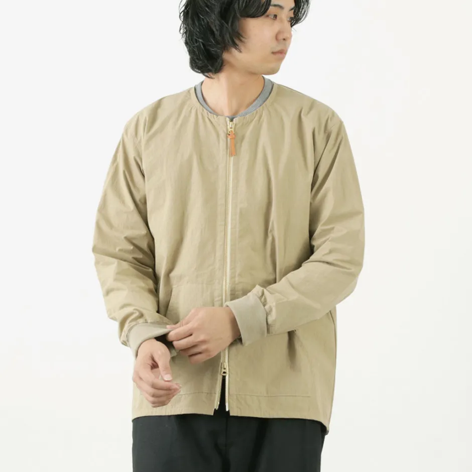 Jackets^RE MADE IN TOKYO JAPAN / Cotton Nylon Crew Cardigan