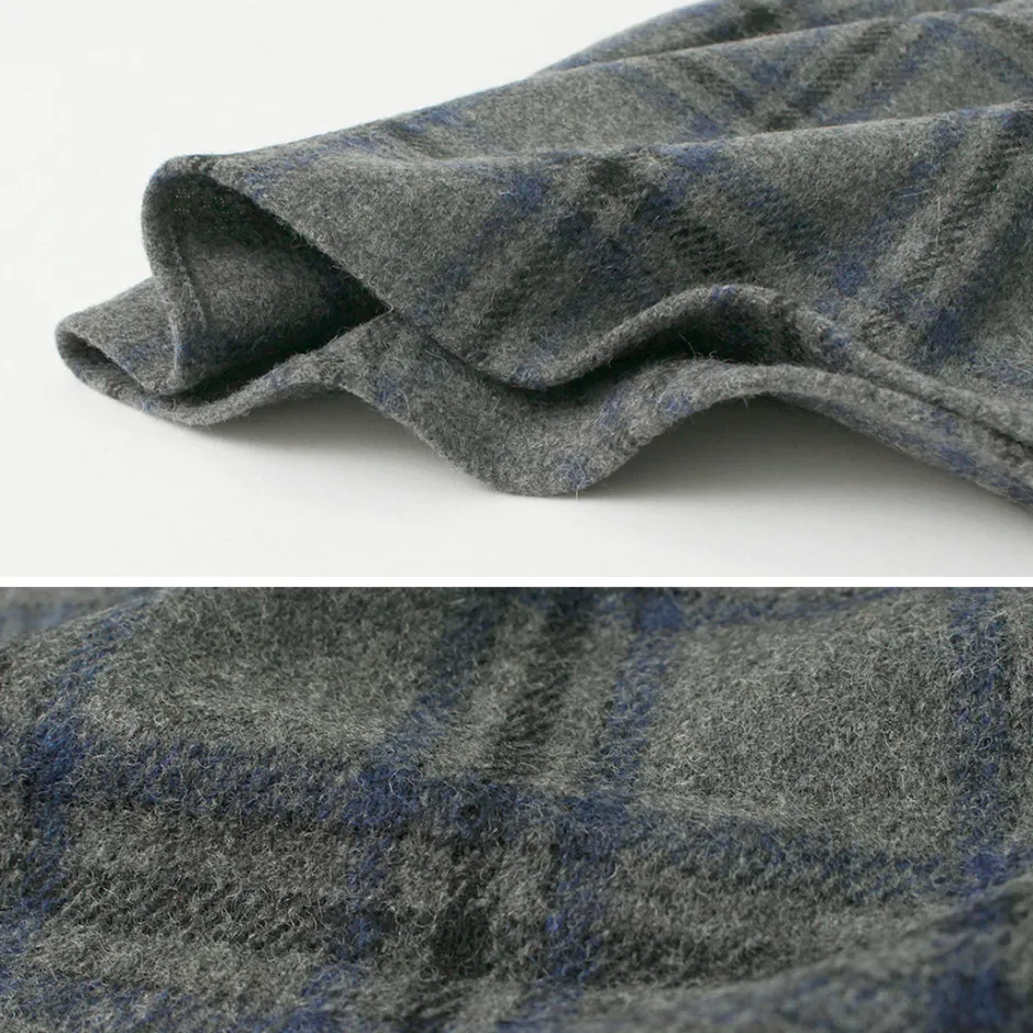 Shirts^RE MADE IN TOKYO JAPAN / Craft Wool Check CPO Button Down Shirt