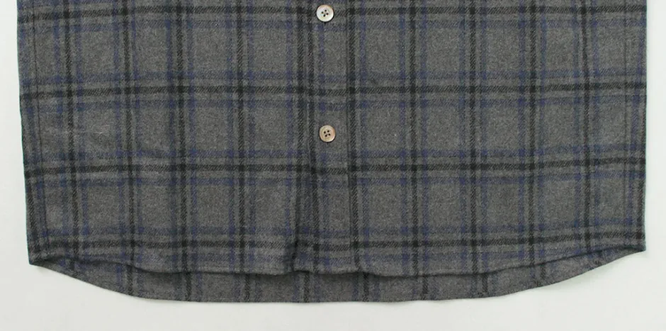 Shirts^RE MADE IN TOKYO JAPAN / Craft Wool Check CPO Button Down Shirt