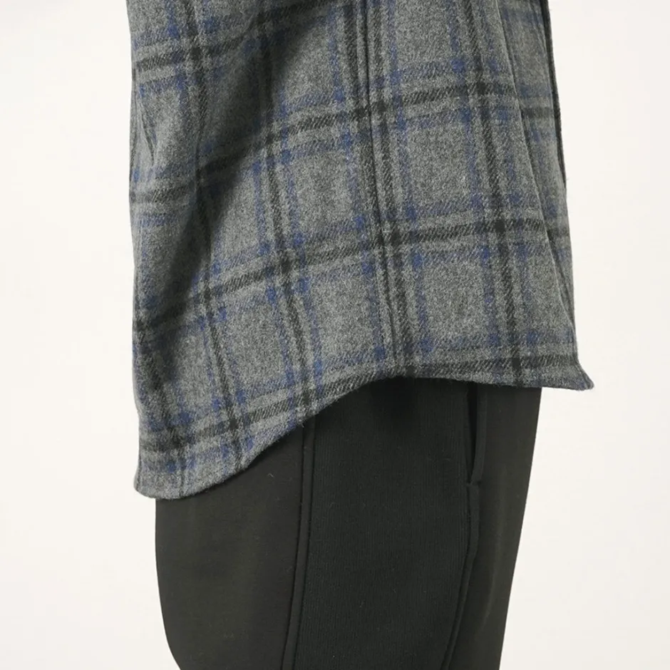 Shirts^RE MADE IN TOKYO JAPAN / Craft Wool Check CPO Button Down Shirt