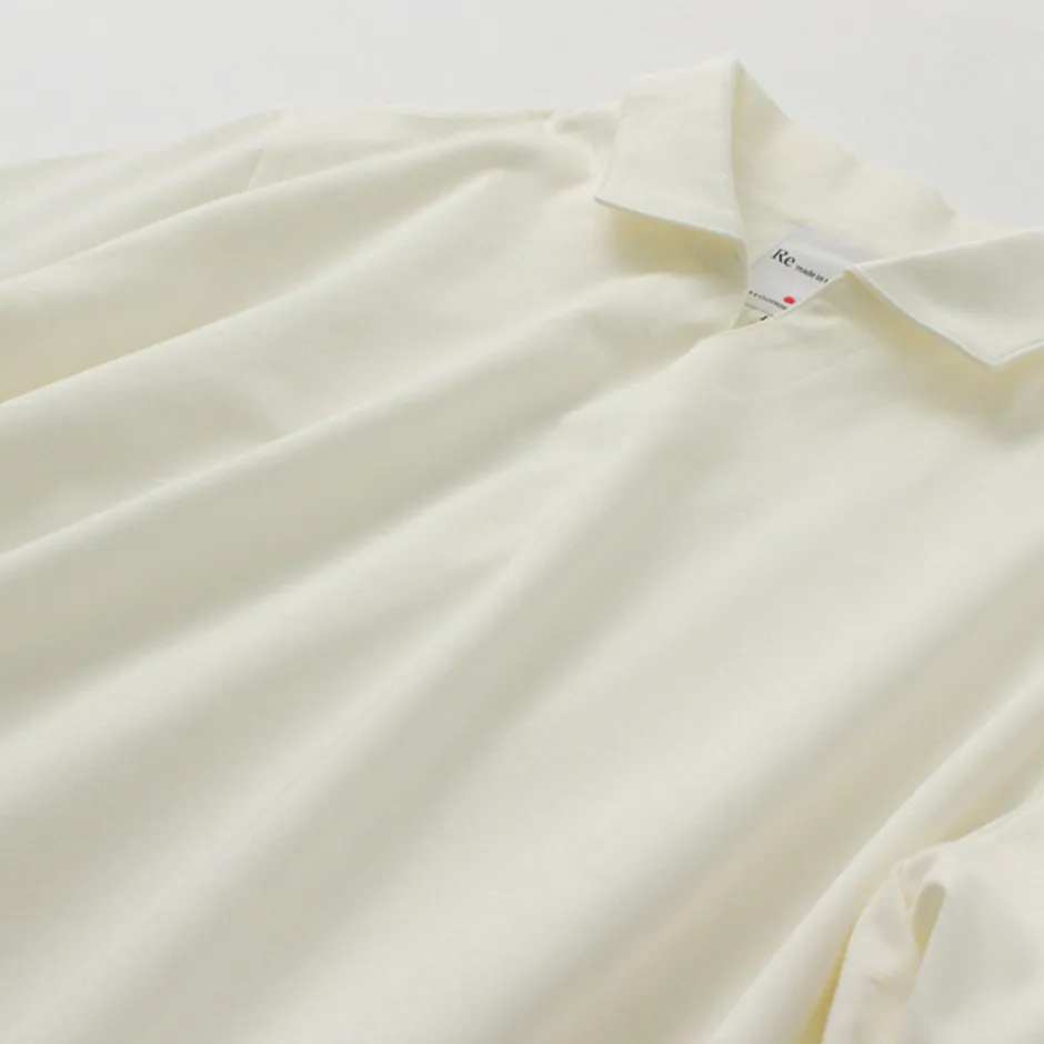 T-Shirts^RE MADE IN TOKYO JAPAN / Dress Organic Cotton Skipper Polo Shirt