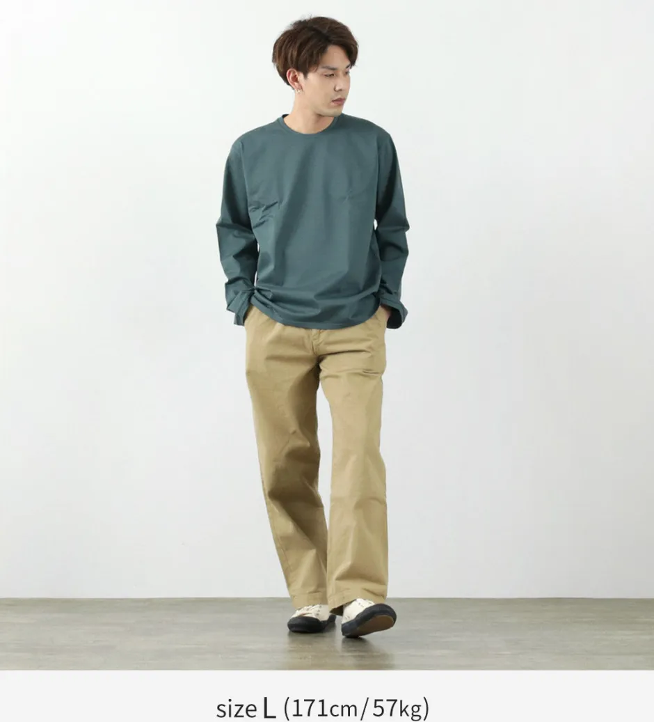 T-Shirts^RE MADE IN TOKYO JAPAN / Dress organic T-shirt L/S