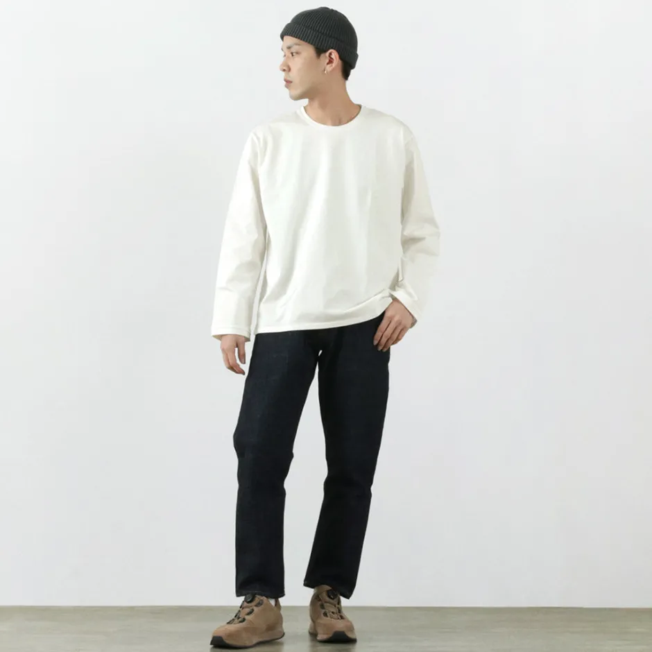 T-Shirts^RE MADE IN TOKYO JAPAN / Dress organic T-shirt L/S