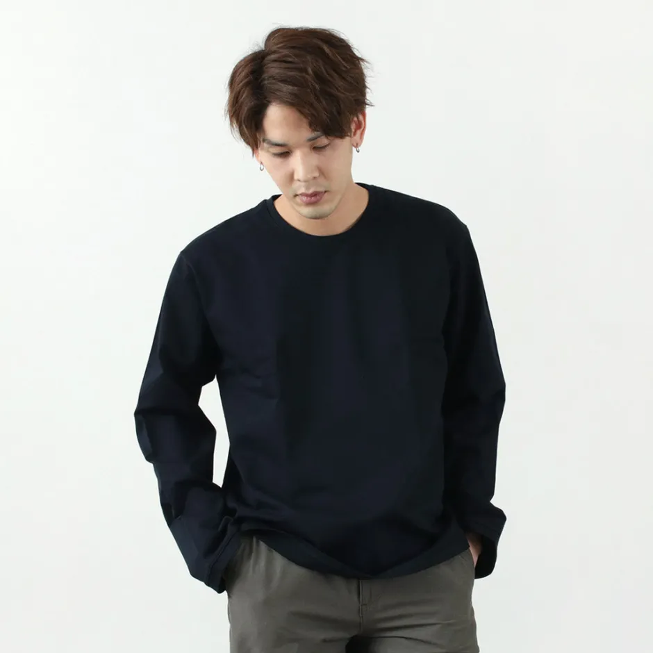 T-Shirts^RE MADE IN TOKYO JAPAN / Dress organic T-shirt L/S