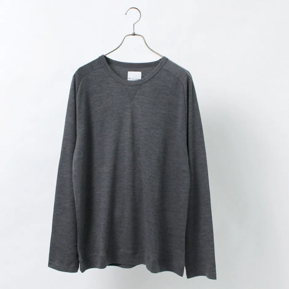 Knits^RE MADE IN TOKYO JAPAN / Dress Wool Knit Crew Neck