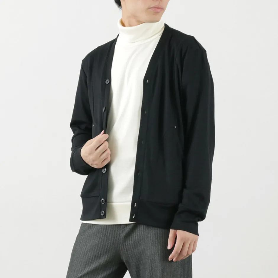 Cardigans^RE MADE IN TOKYO JAPAN / Dress Wool Knit Round Cut Cardigan