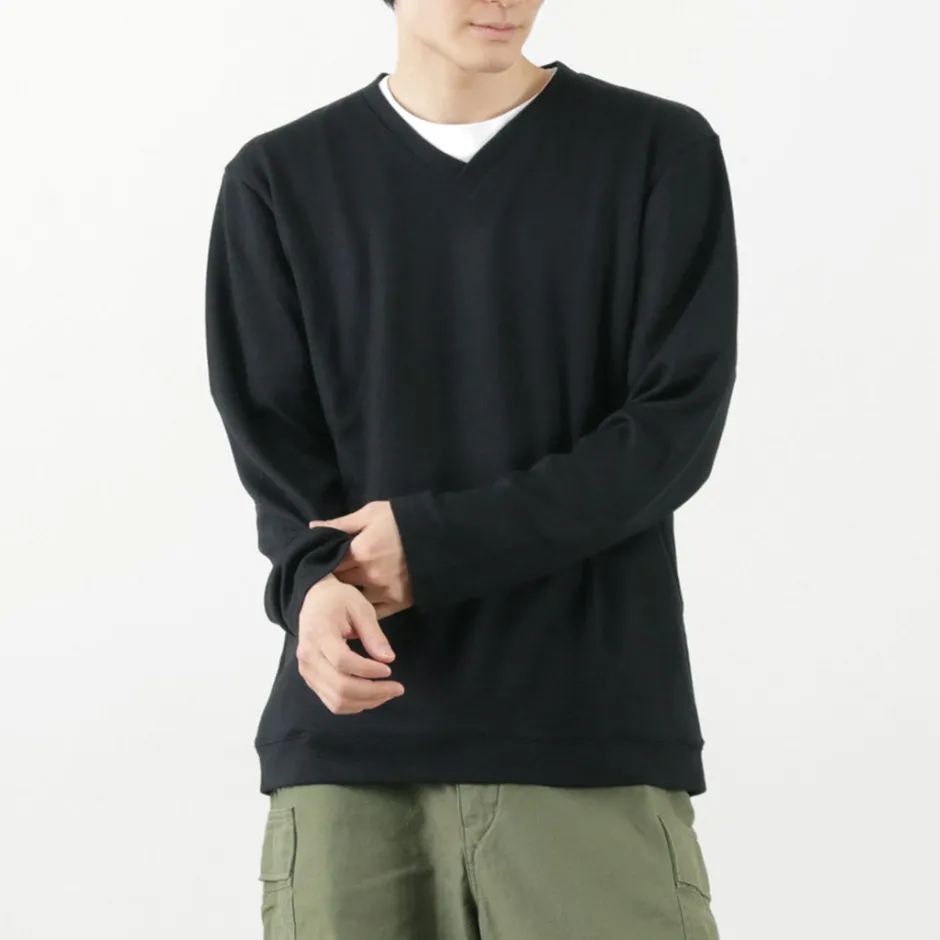 Knits^RE MADE IN TOKYO JAPAN / Dress Wool Knit V-Neck