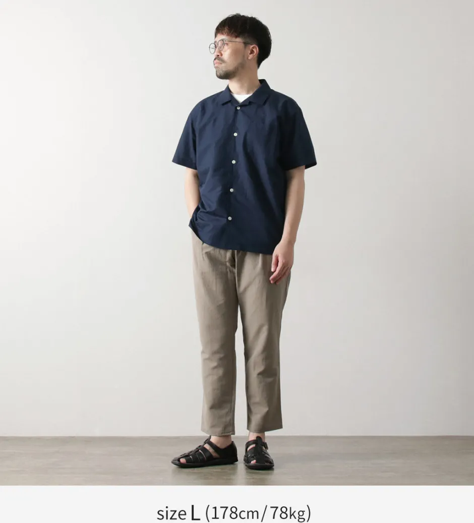 Shirts^RE MADE IN TOKYO JAPAN / Herdmans Linen Open Collar Shirt