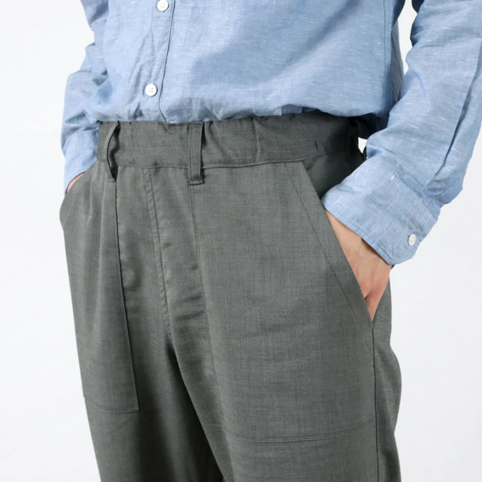 Trousers^RE MADE IN TOKYO JAPAN / High Twist Tro Dress Easy Slacks