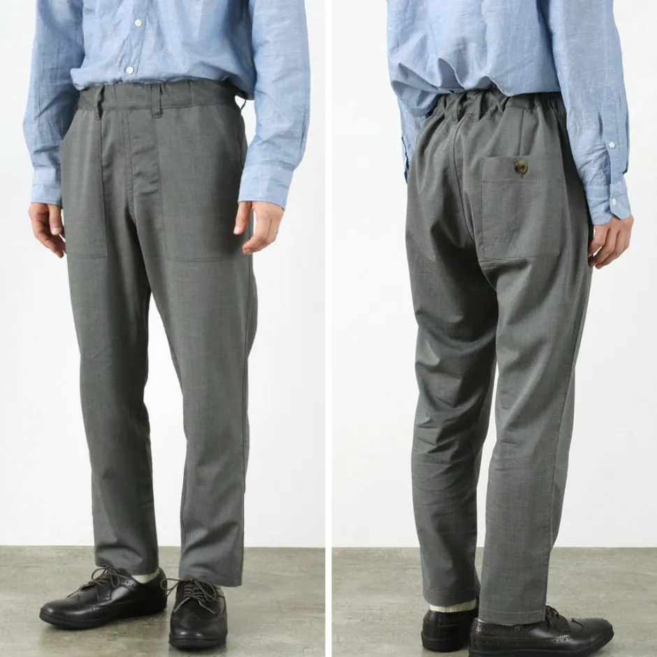 Trousers^RE MADE IN TOKYO JAPAN / High Twist Tro Dress Easy Slacks