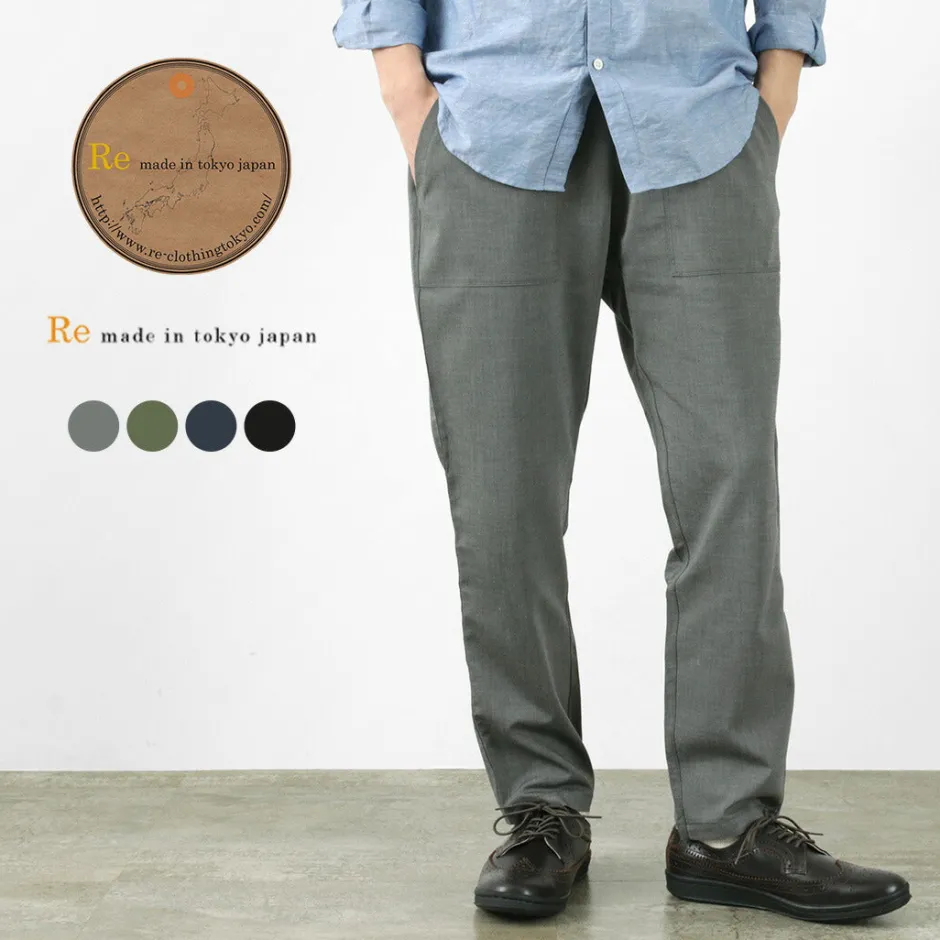 Trousers^RE MADE IN TOKYO JAPAN / High Twist Tro Dress Easy Slacks